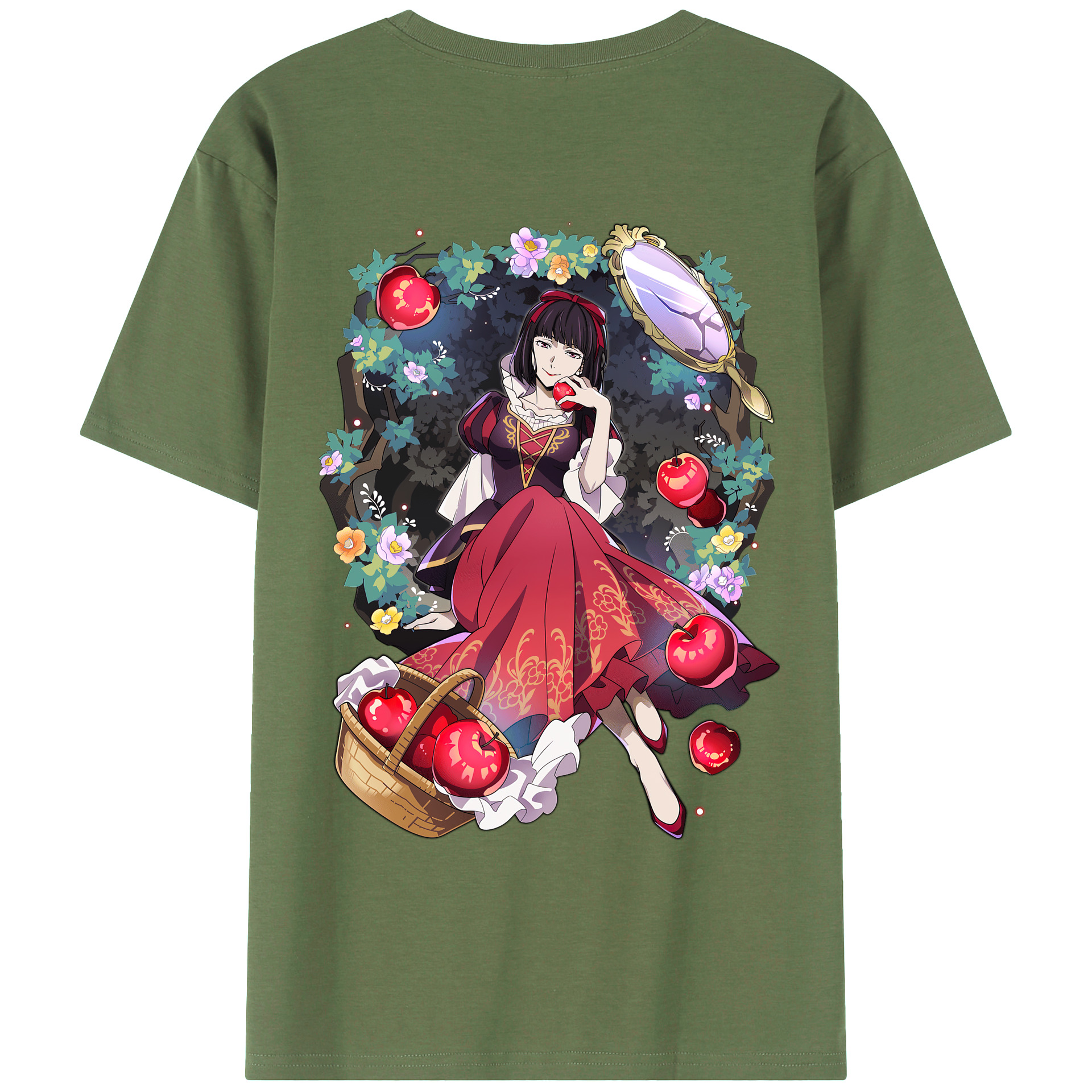 （画像用） 文豪ストレイドッグス Bungo Stray Dogs 綿100％ メンズ半袖Tシャツ（バックプリント） 通気性
